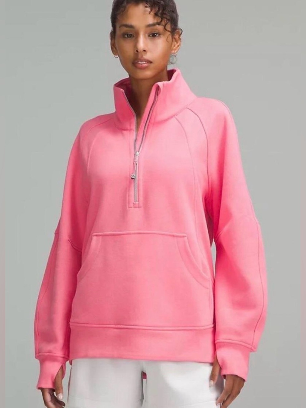 Lululemon Oversized Half Zip Funnel Neck Jacket